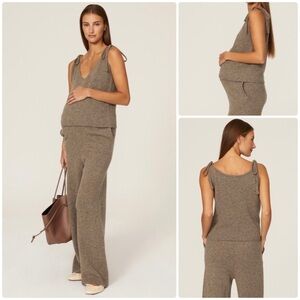 Sera Maternity Sweater Cami Tank
